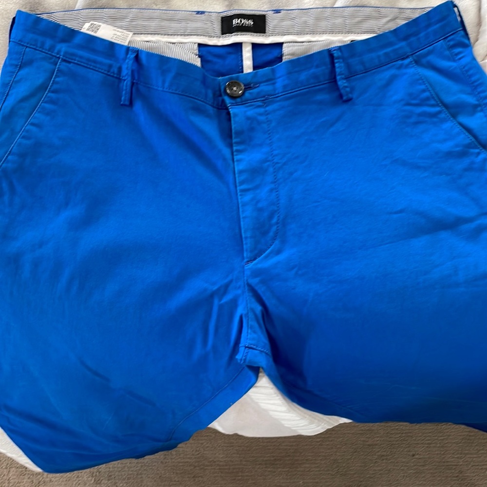 Hugo Boss Blue Chinos